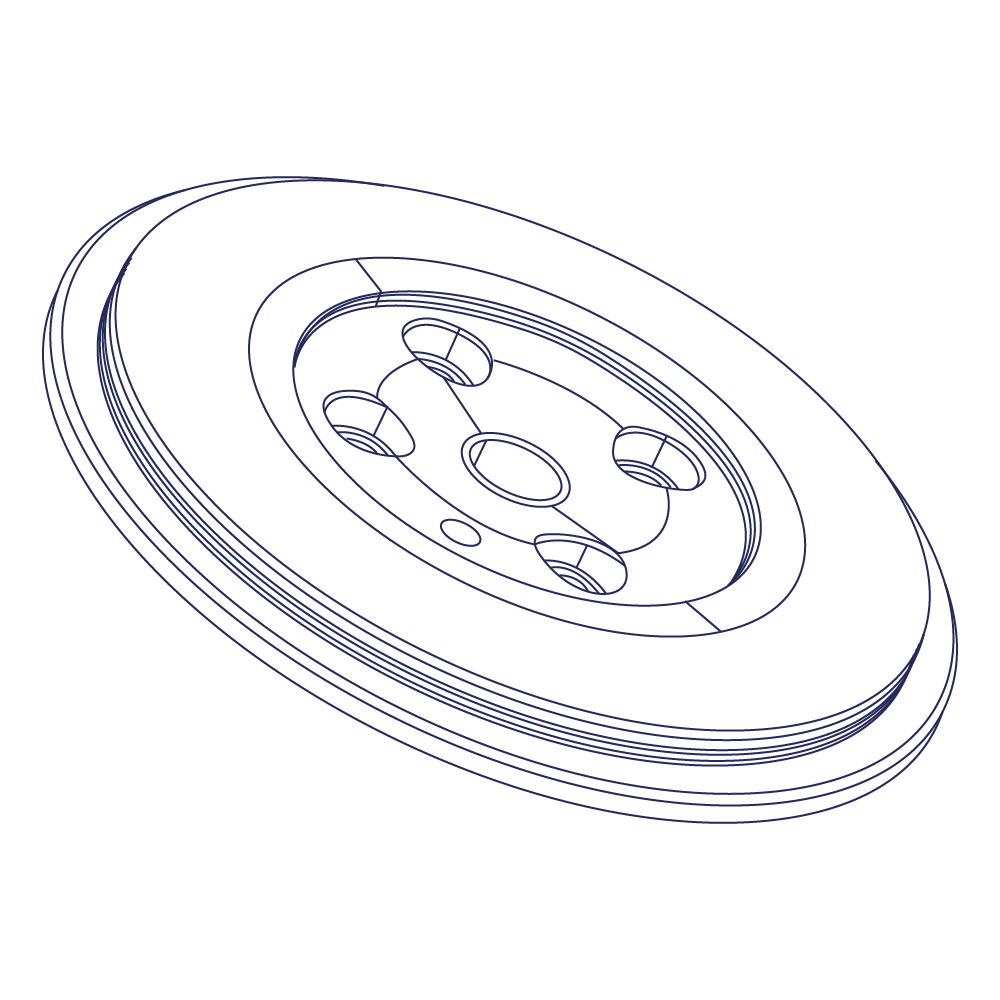 GT32/35 Deepback Back Plate