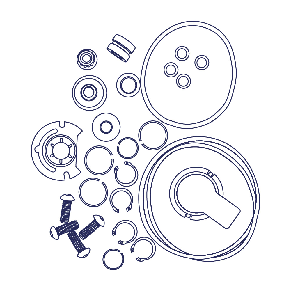 GTA55 TURBO REPAIR KIT