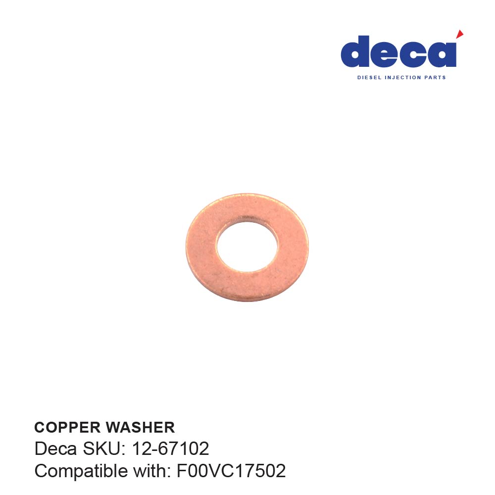 F00VC17502 15.1X7.7X1MM COPPER WASHER (50PCS)
