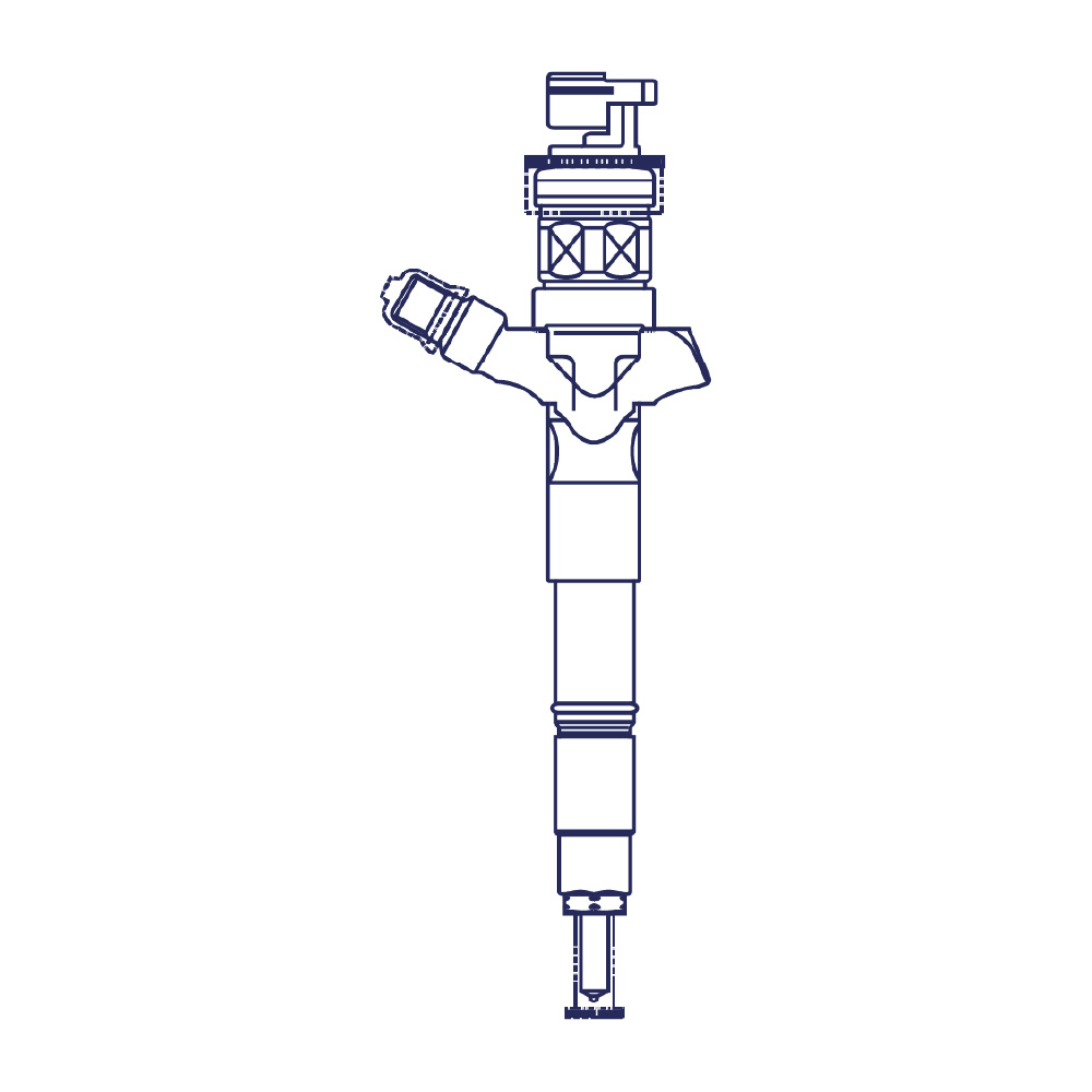 BOSCH 0 432 217 306 reman Injector