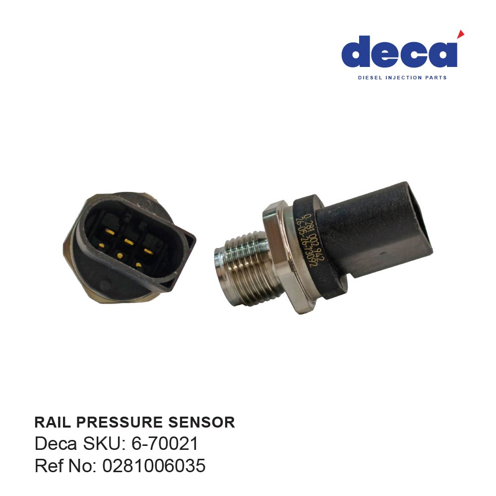 A/M RAIL PRESSURE SENSOR COMPATIBLE WITH 0281006035