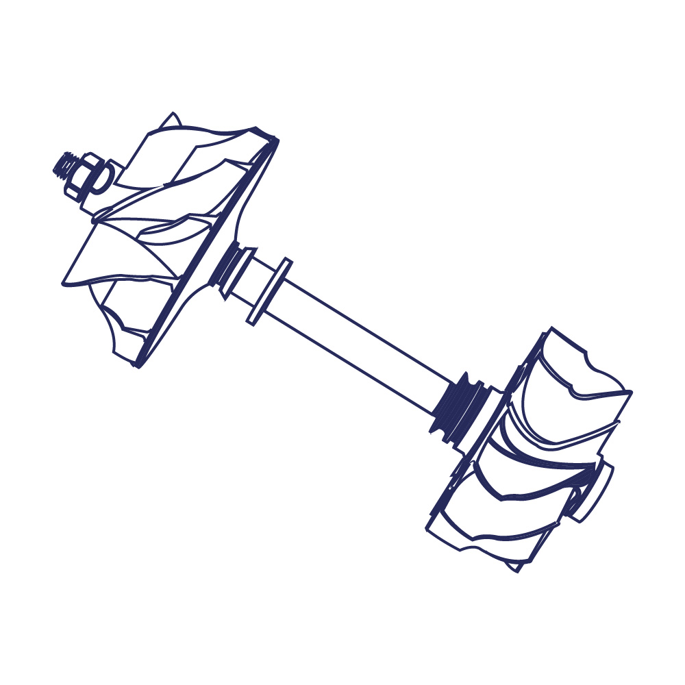 1761178 GTDI12V ROTOR ASSEMBLY