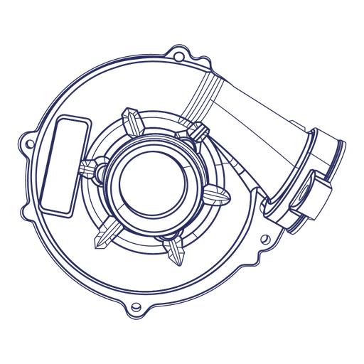 [6601612] 54409700007 bv40 TURBINE HOUSING