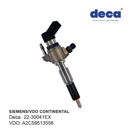 [22-30041EX] A/M REMAN INJECTOR COMPATIBLE WITH 5WS40677/A2C59513556