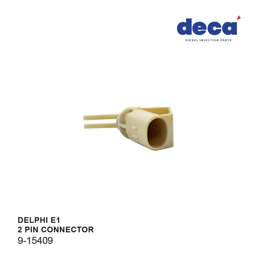 [9-15409] 7204-0529 E1 2 PIN CONNECTOR