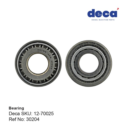 [12-70025] 30204 Bearing 